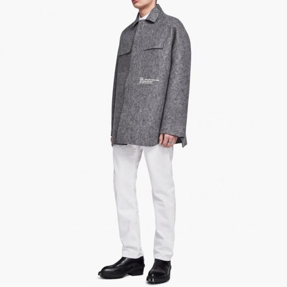 AW18 OAMC KUNSTHALLE FELT OVERSHIRT JACKET L - Picture 16 of 16